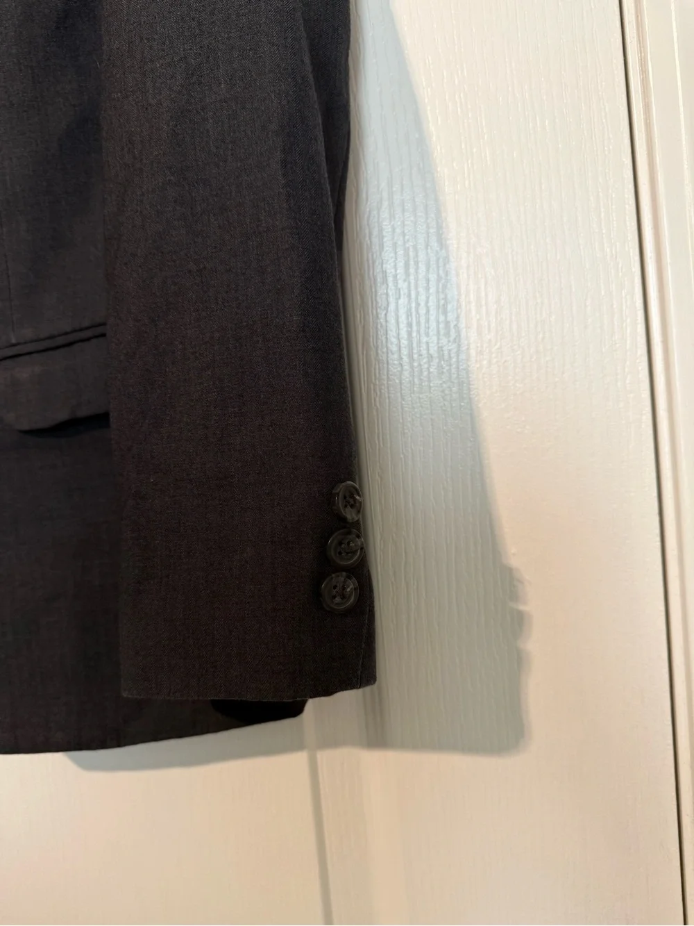 IZOD Boys 2-Piece Suit – Blazer Size 10 / Pants Size 8 – Charcoal Gray